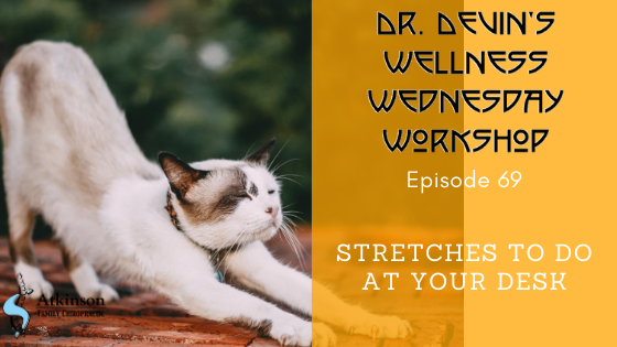 Stretches to do at your desk