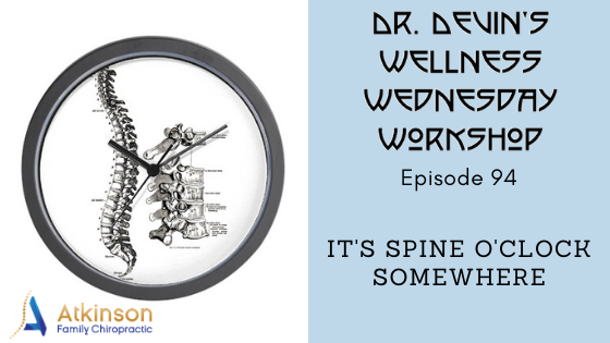 It's spine o'clock somewhere