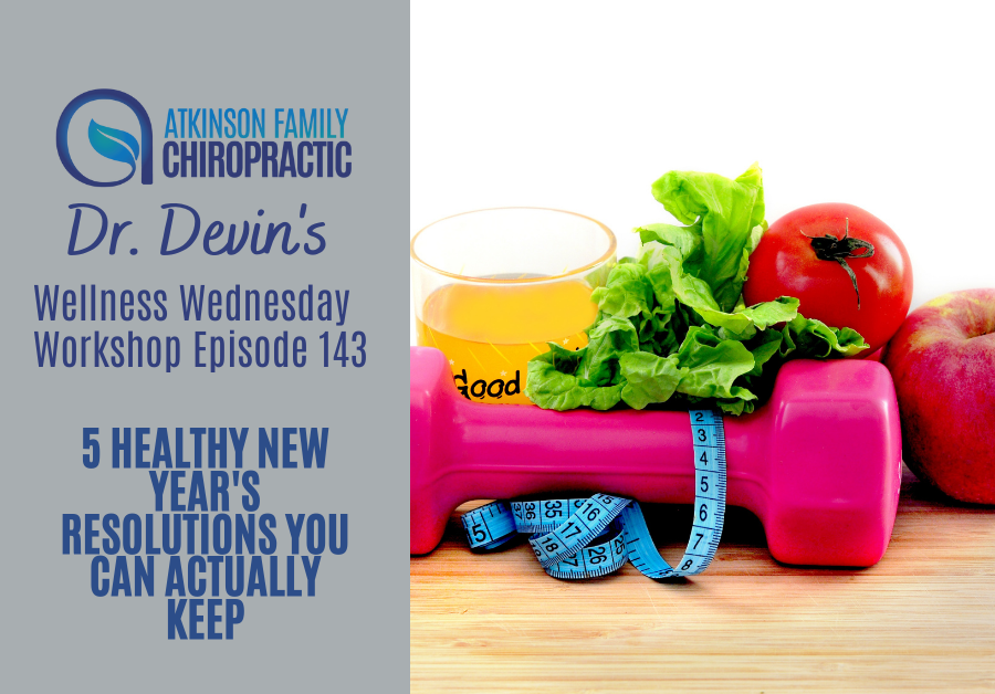 5 Healthy New Year's resolutions you can actually keep