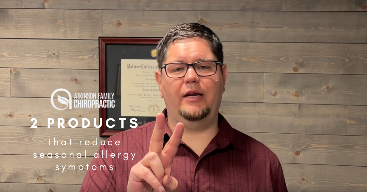 2 products that reduce seasonal allergy symptoms